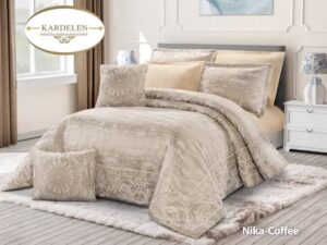 رو تختی کاردلن مدل nika-coffee