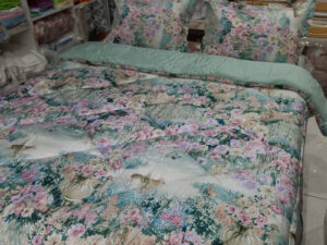 روتختی ساتین پنبه دو نفره کد 020