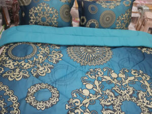 روتختی کتان نخ دو نفره کد 022