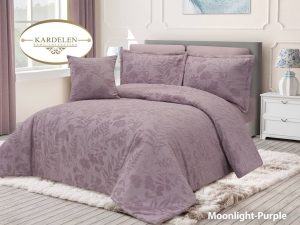 رو تختی خامه دوزی کاردلن مدلmoonlight-purple